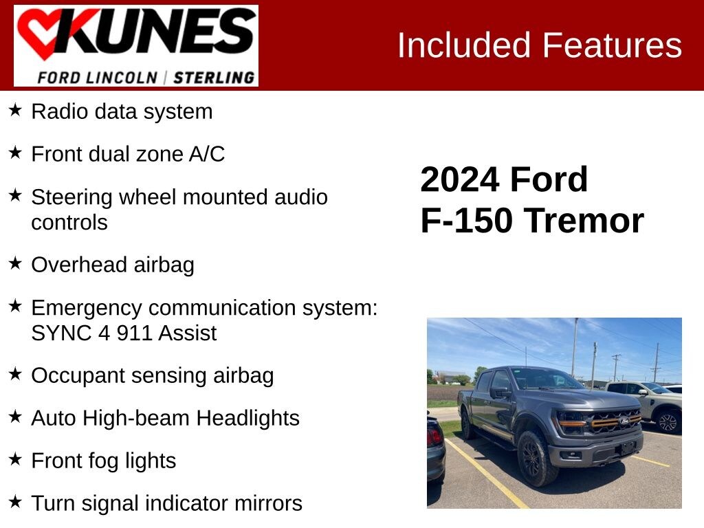 Used 2024 Ford F-150 Tremor Truck