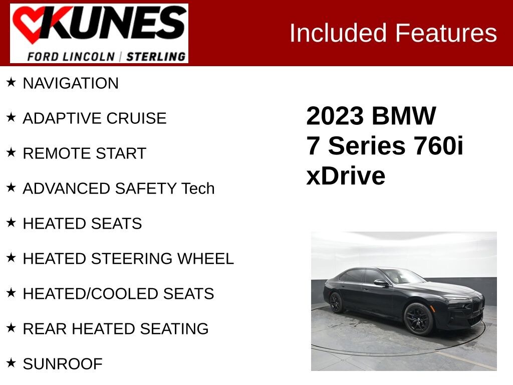 Used 2023 BMW 7 Series 760i xDrive Sedan