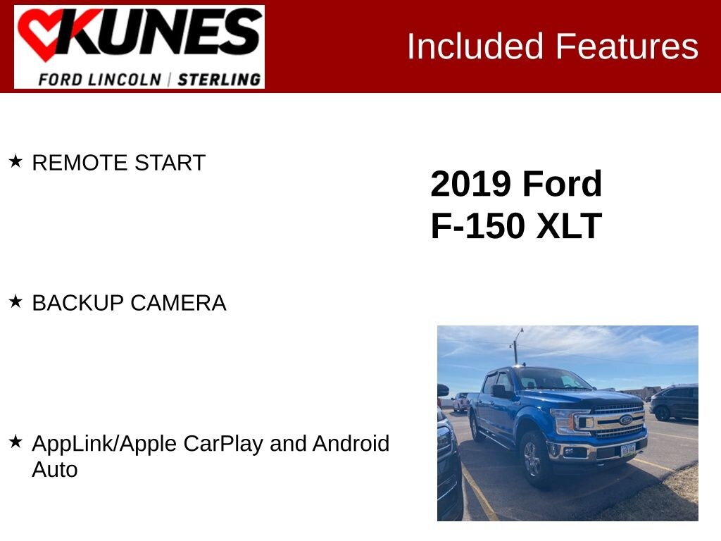 Used 2019 Ford F-150 XLT Truck