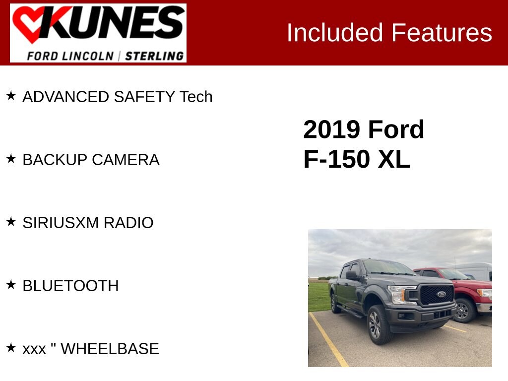 Used 2019 Ford F-150 XL Truck
