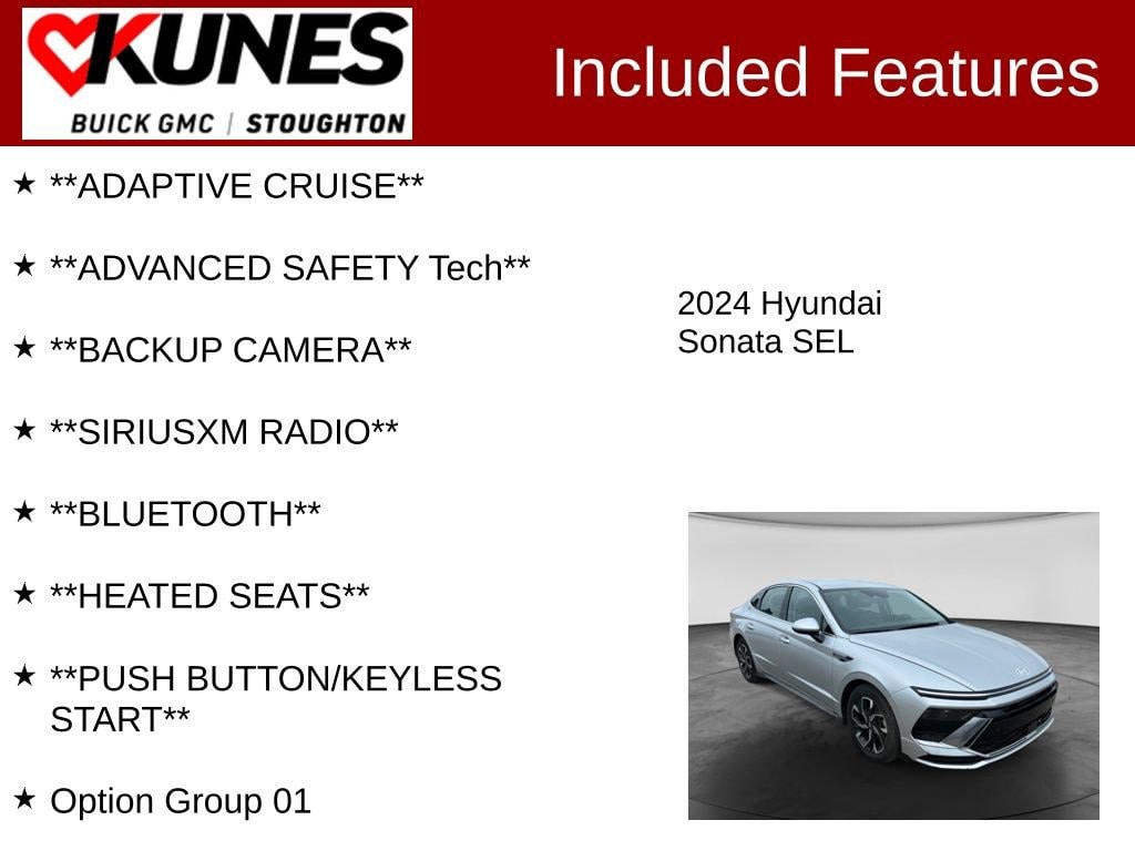 Used 2024 Hyundai Sonata SEL