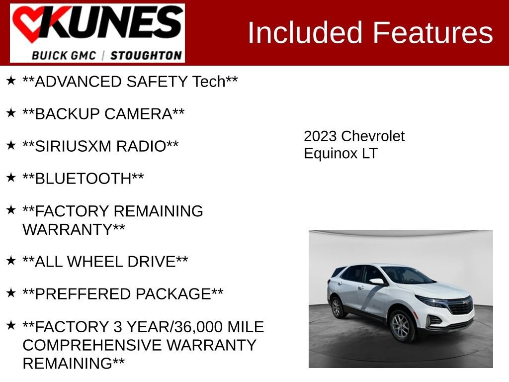 Used 2023 Chevrolet Equinox LT SUV