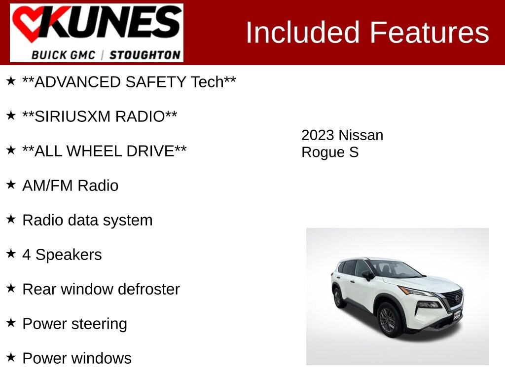 Used 2023 Nissan Rogue S