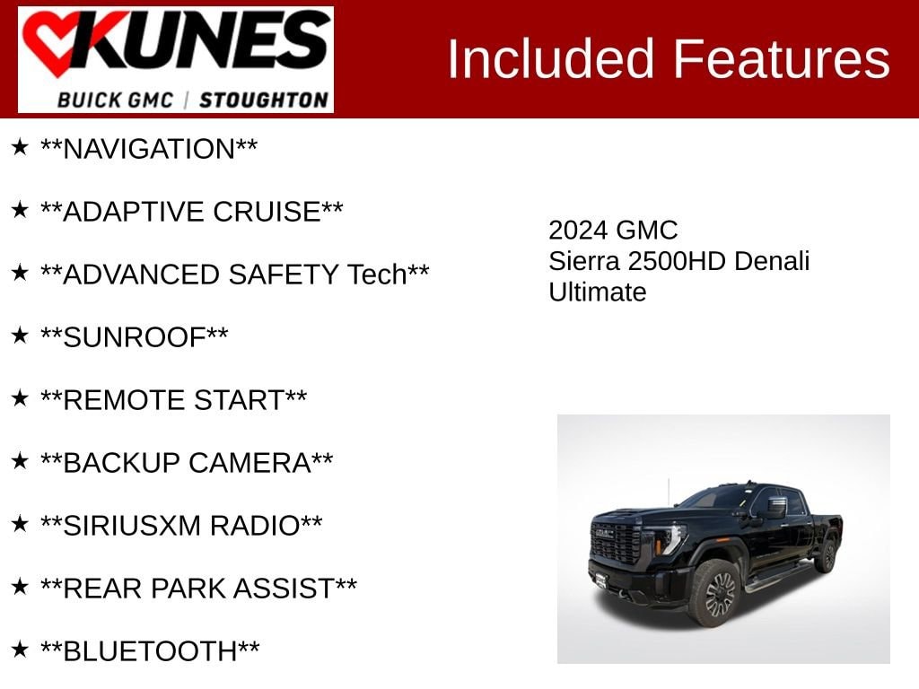 Used 2024 GMC Sierra 2500 HD Denali Ultimate Truck