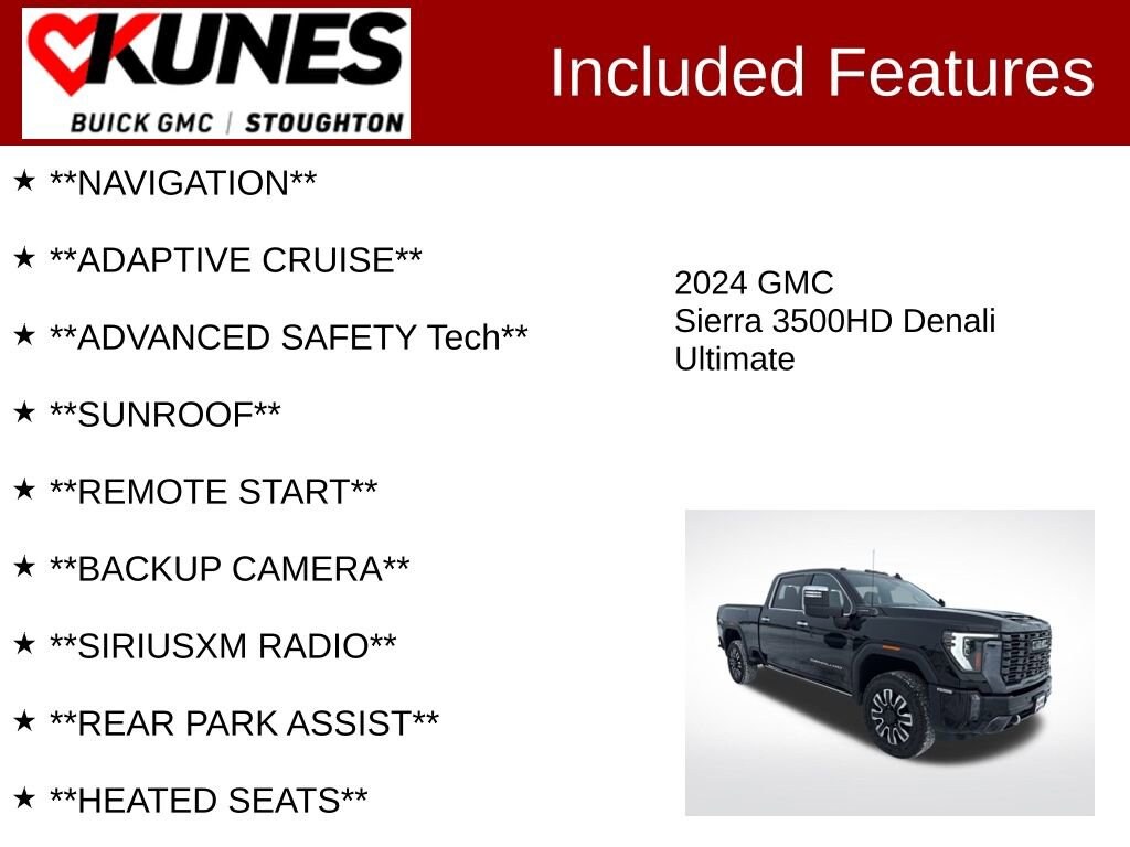 Used 2024 GMC Sierra 3500 HD Denali Ultimate Truck