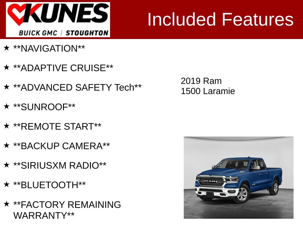 Used 2019 Ram 1500 Laramie