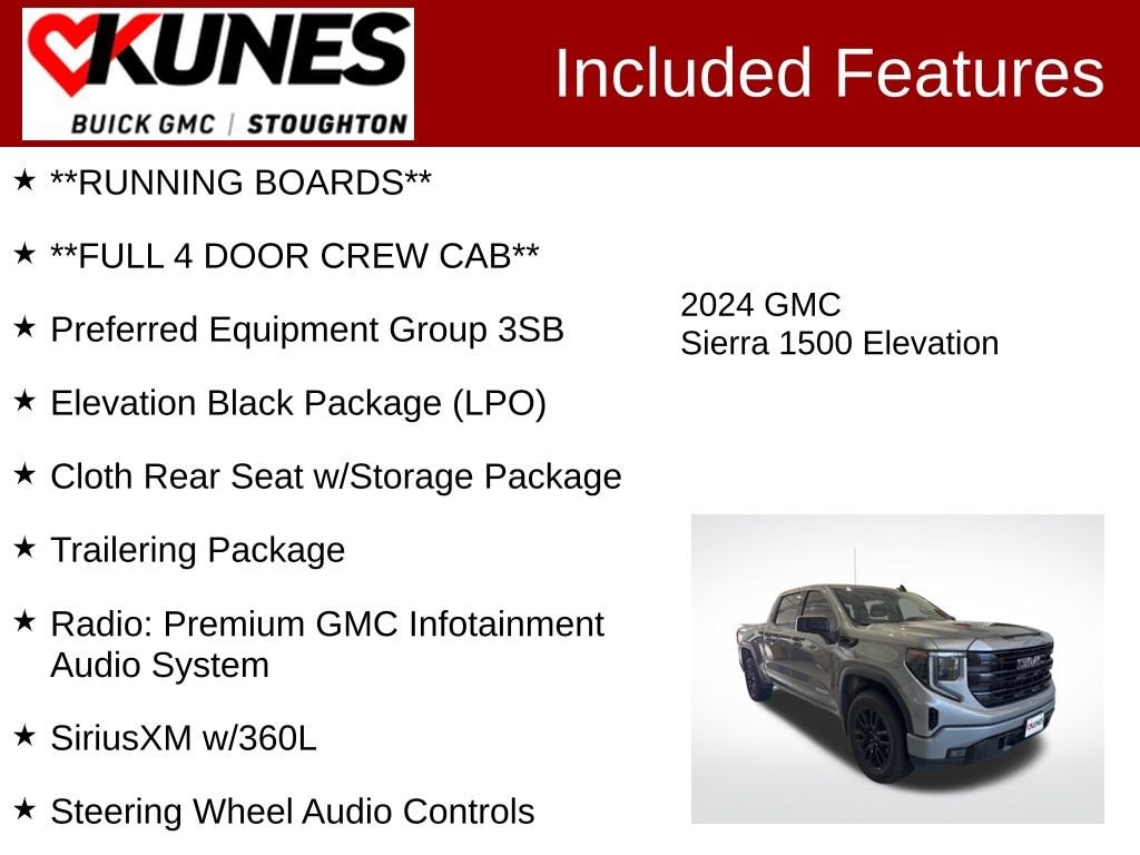 Used 2024 GMC Sierra 1500 Elevation Truck