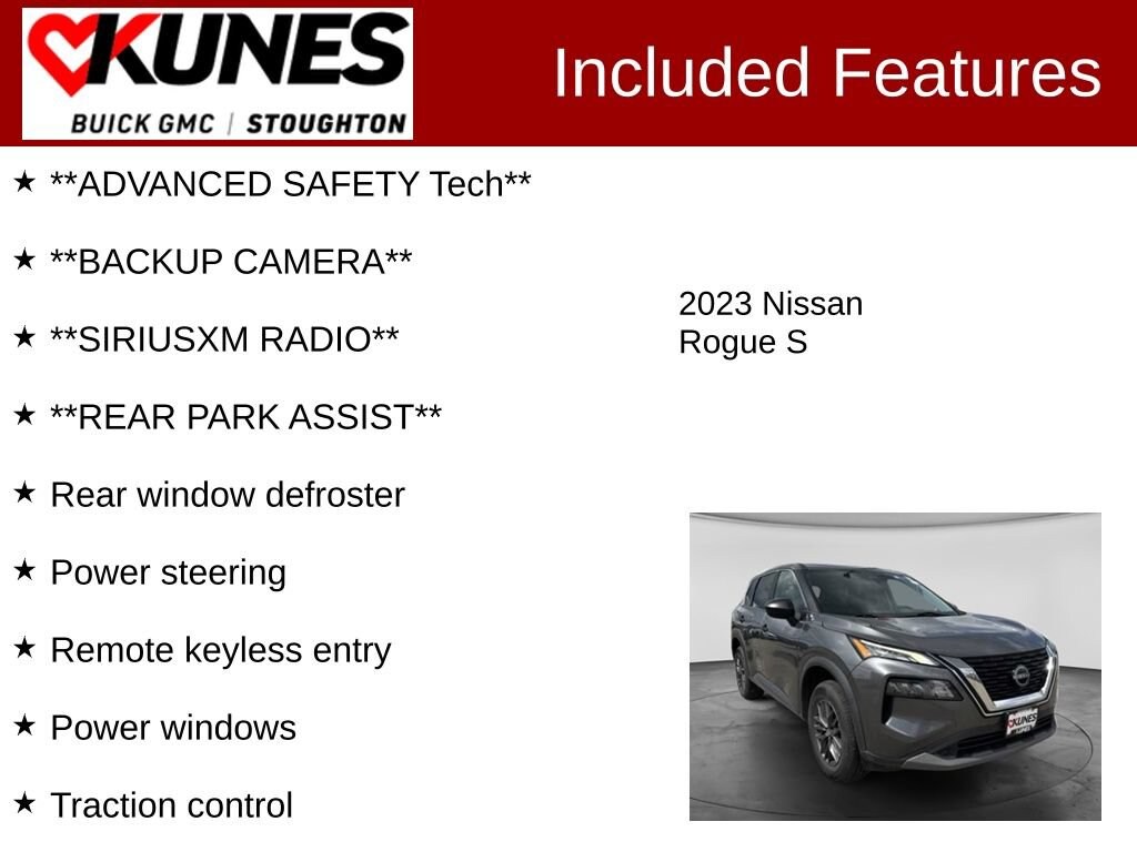 Used 2023 Nissan Rogue S