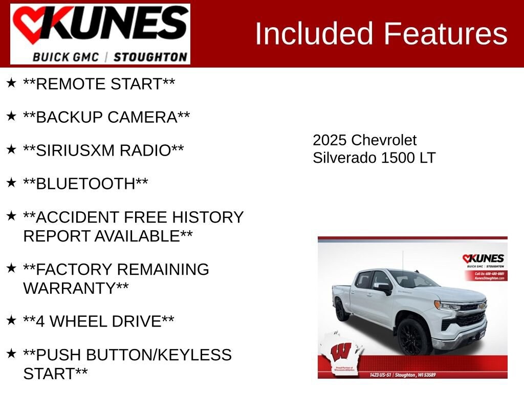 Used 2025 Chevrolet Silverado 1500 LT Truck