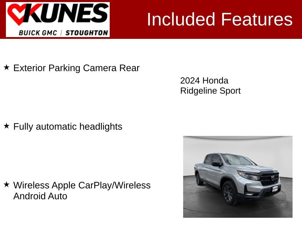 Used 2024 Honda Ridgeline Sport