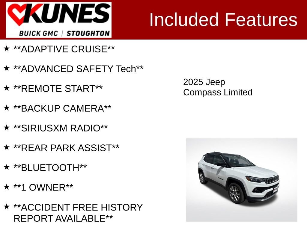 Used 2025 Jeep Compass Limited
