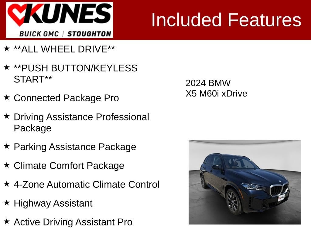 Used 2024 BMW X5 M60i