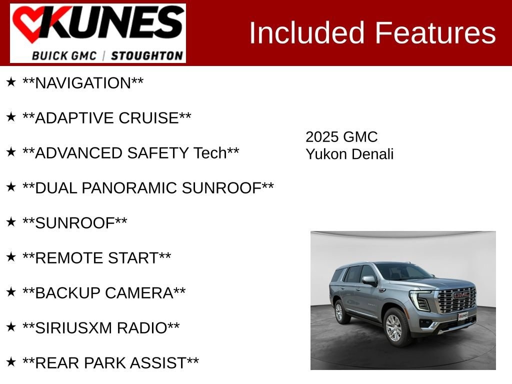 Used 2025 GMC Yukon Denali SUV