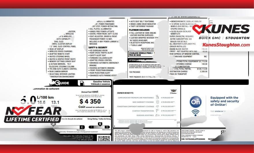 2023 Cadillac Escalade Sport Platinum's photo