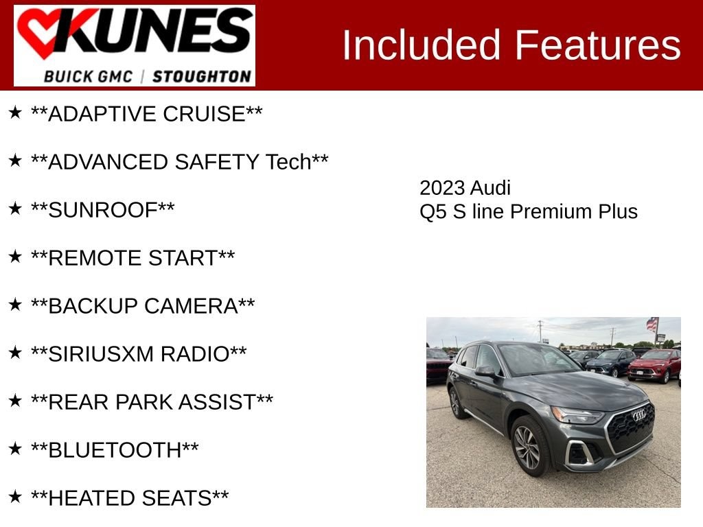 Used 2023 Audi Q5 S Line Premium Plus