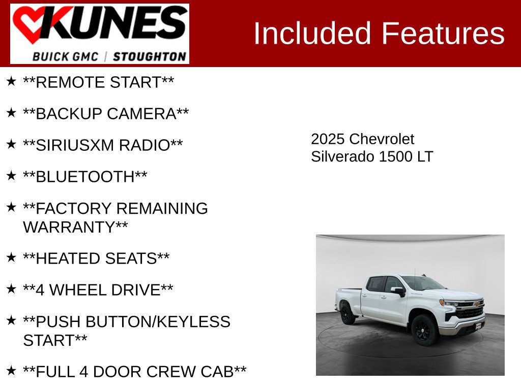 Used 2025 Chevrolet Silverado 1500 LT Truck