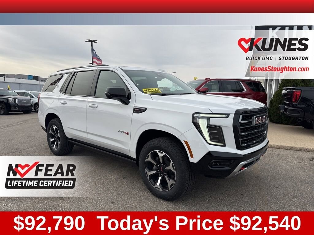 New 2026 GMC Yukon AT4 SUV