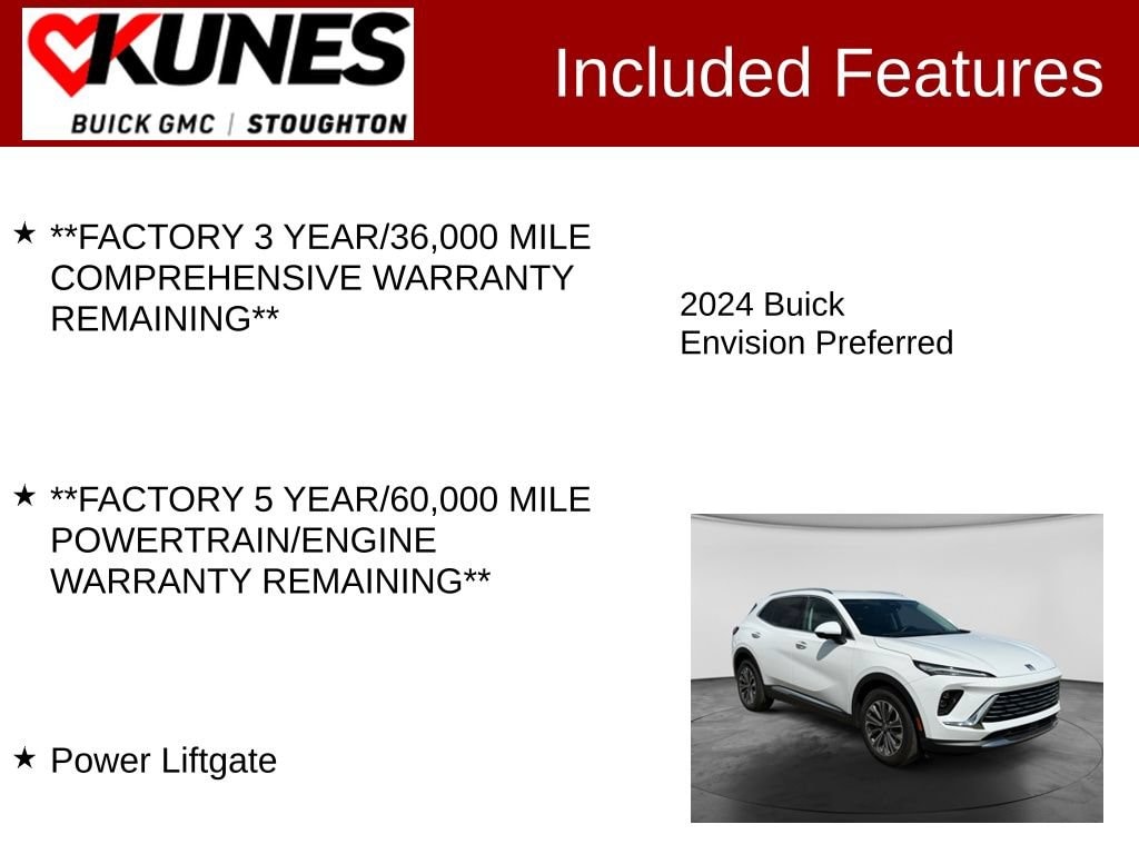 Used 2024 Buick Envision Preferred SUV