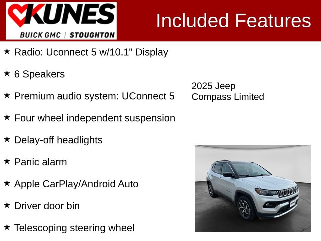 Used 2025 Jeep Compass Limited