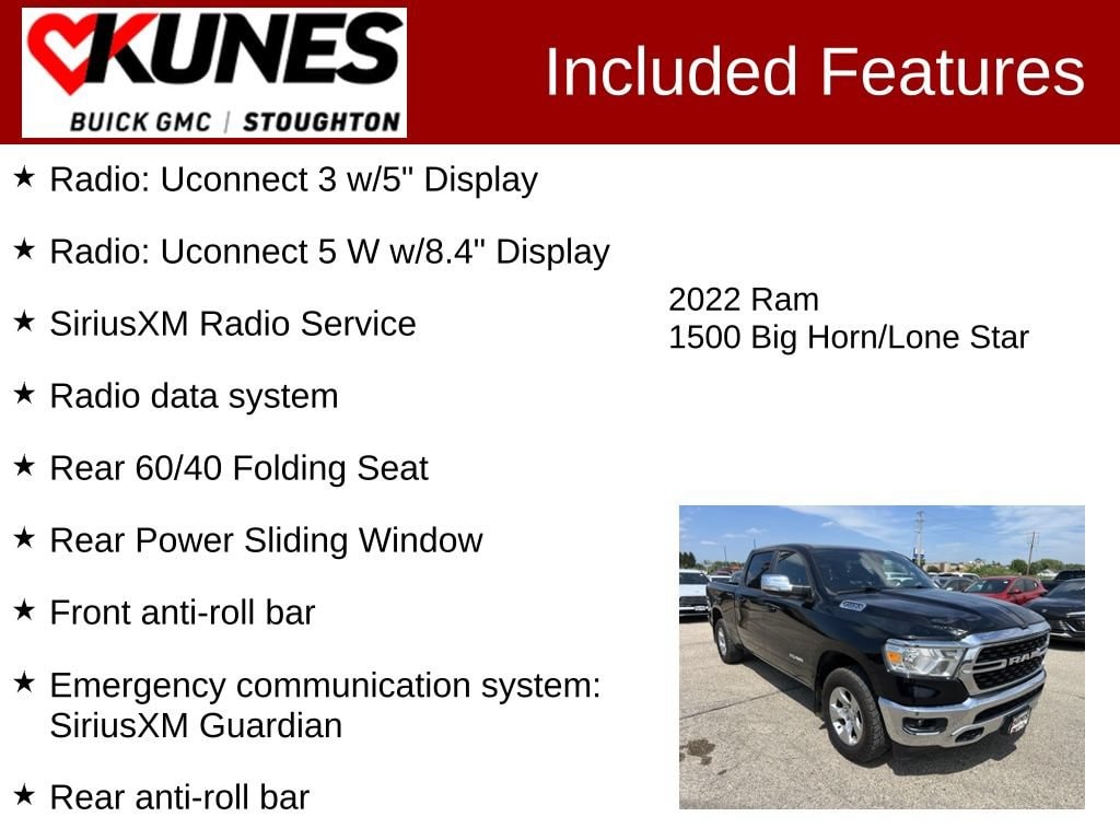 Used 2022 Ram 1500 Big Horn