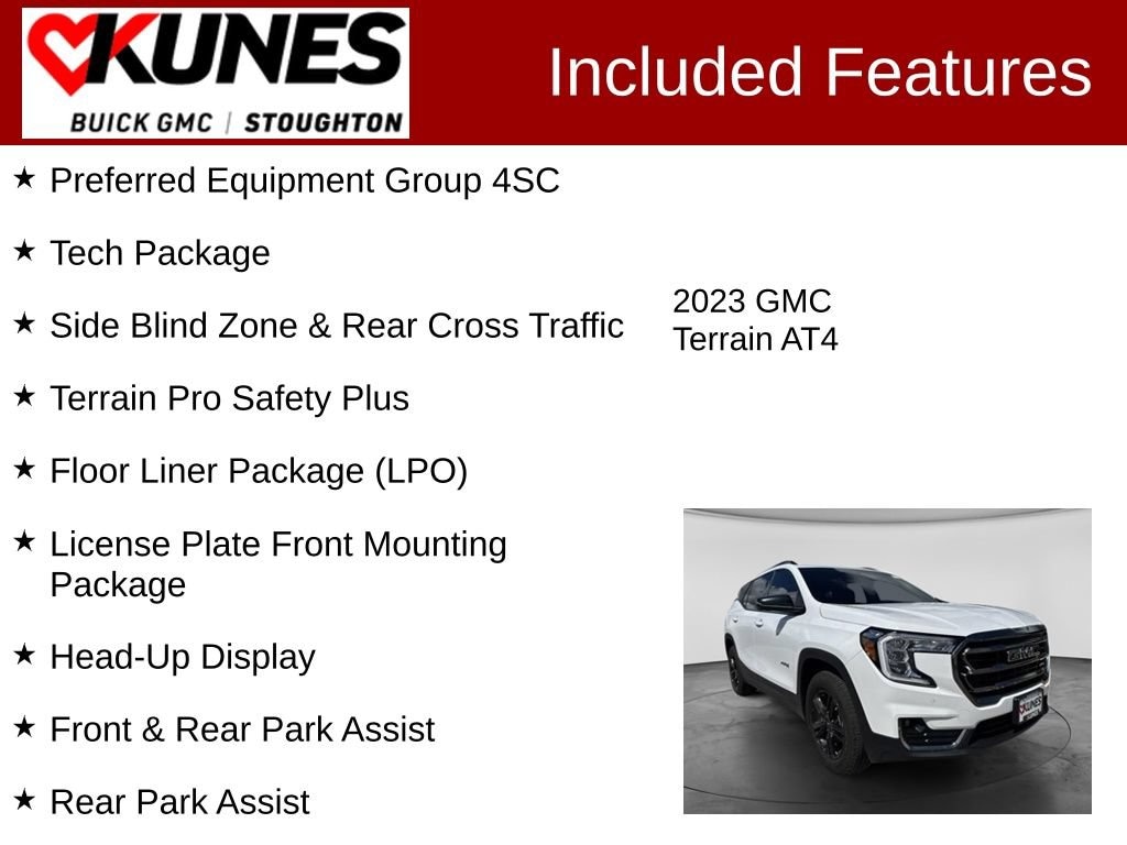 Used 2023 GMC Terrain AT4 SUV