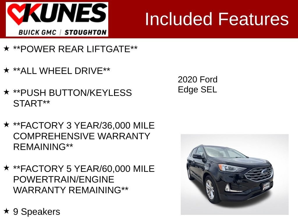Used 2020 Ford Edge SEL