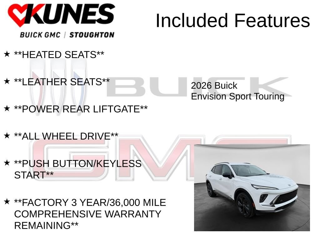 Used 2026 Buick Envision Sport Touring SUV
