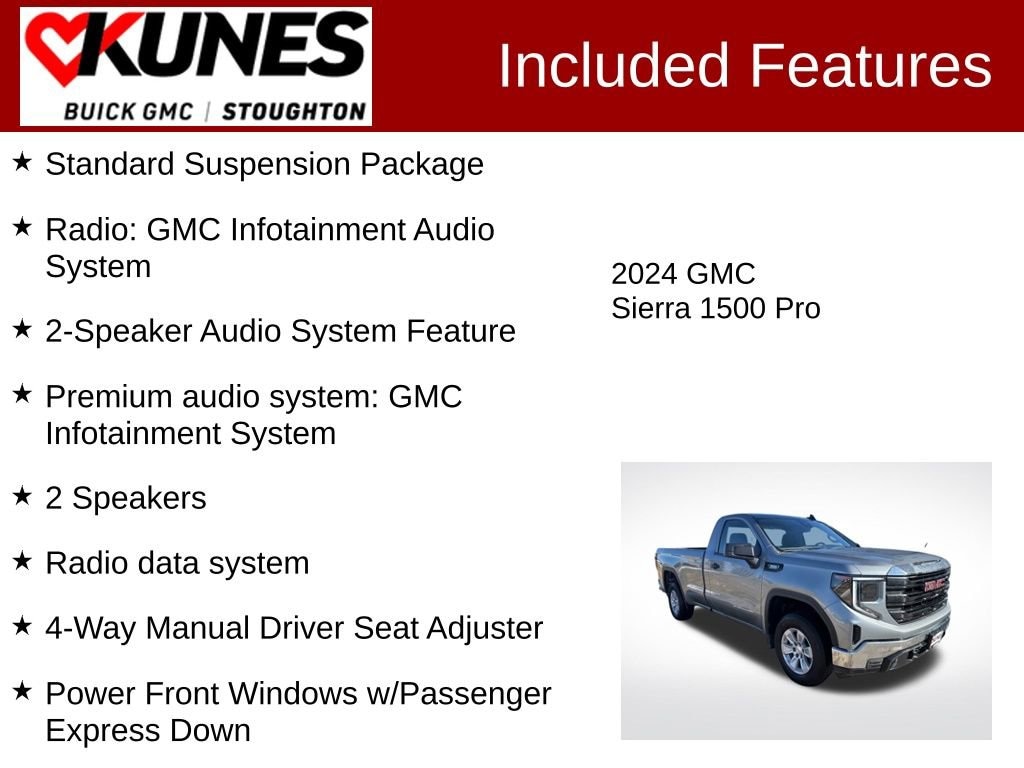 Used 2024 GMC Sierra 1500 Pro Truck