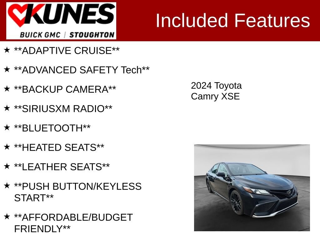 Used 2024 Toyota Camry XSE