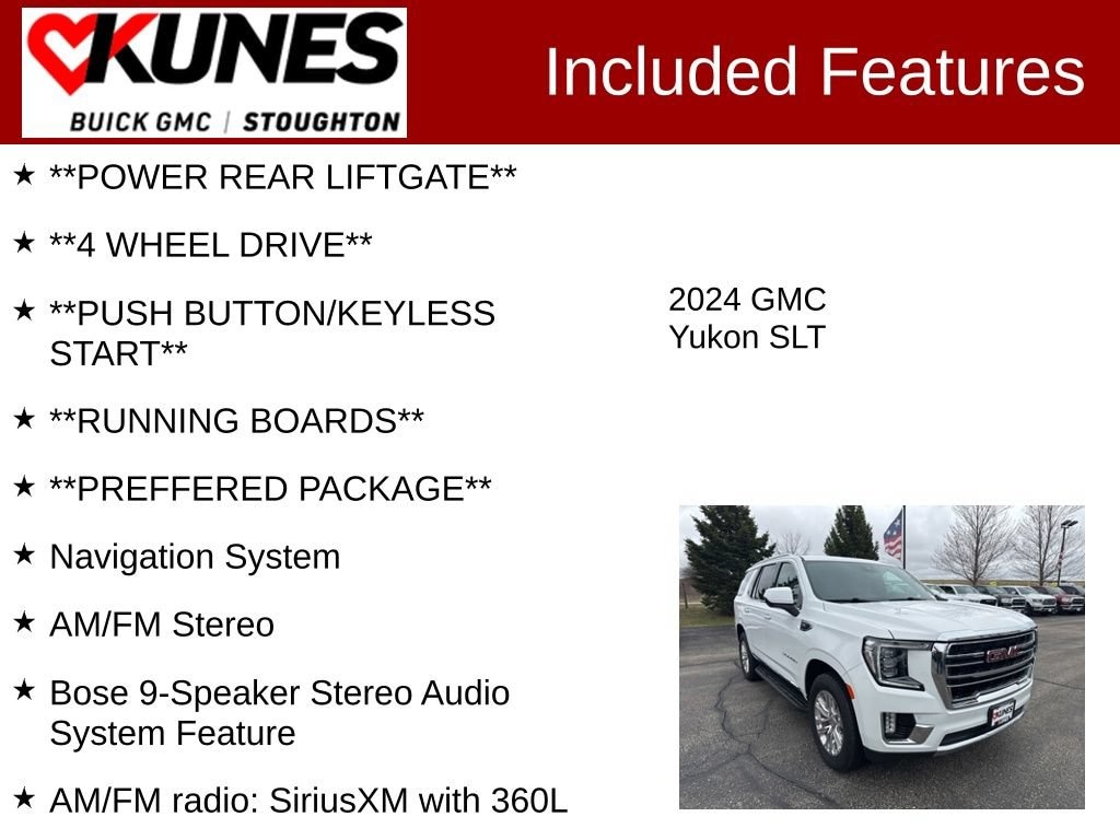 Used 2024 GMC Yukon SLT SUV