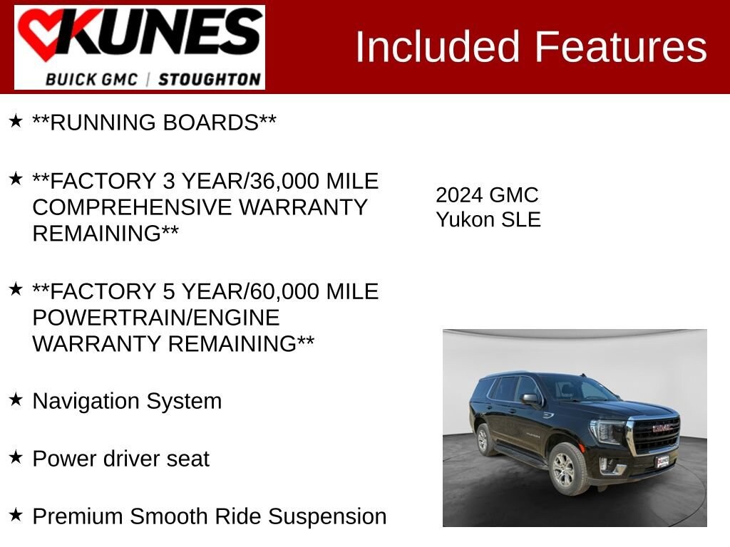 Used 2024 GMC Yukon SLE SUV
