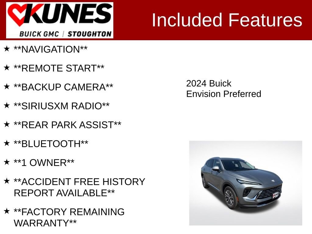 Used 2024 Buick Envision Preferred SUV