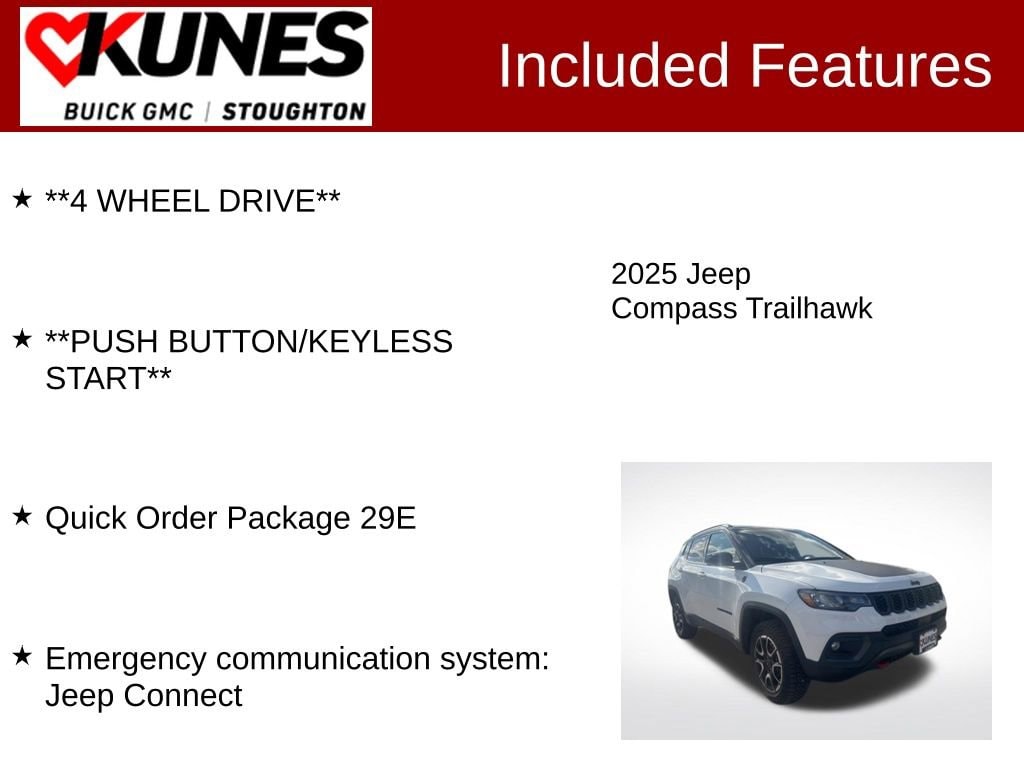 Used 2025 Jeep Compass Trailhawk
