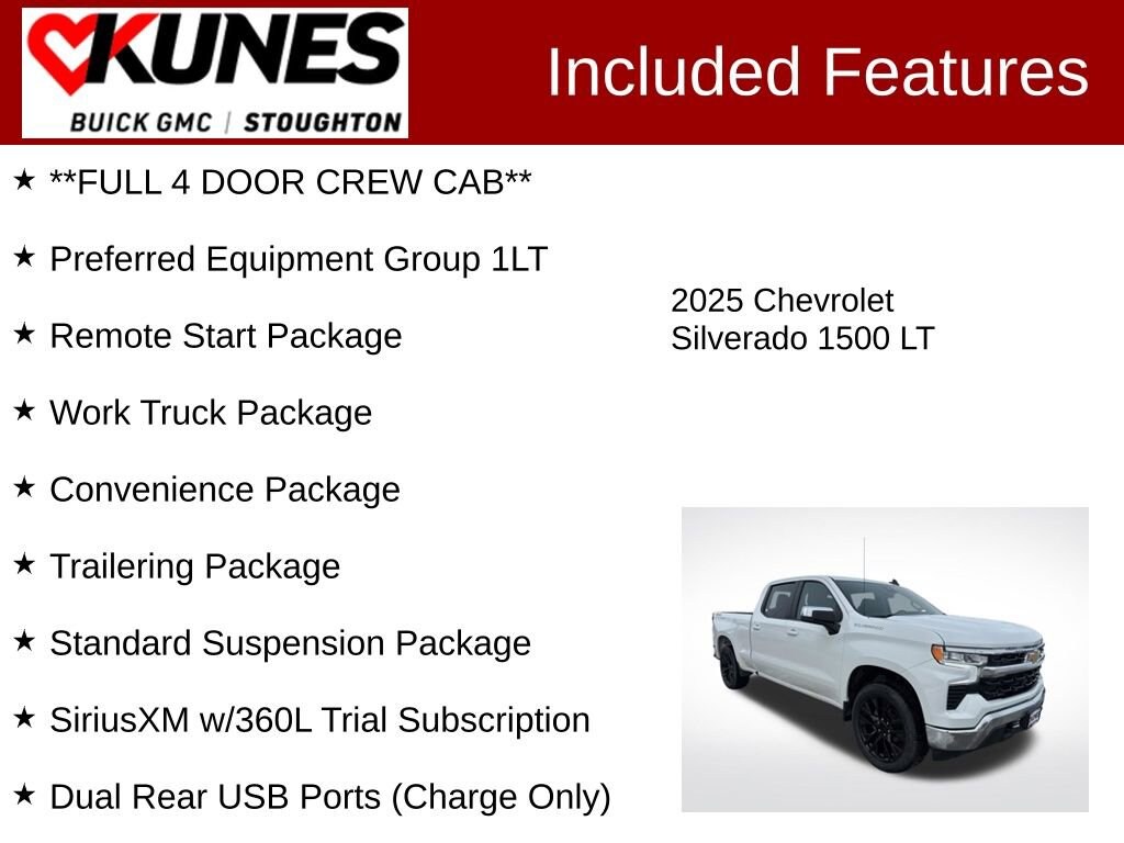 Used 2025 Chevrolet Silverado 1500 LT Truck
