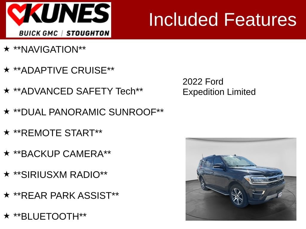 Used 2022 Ford Expedition Limited