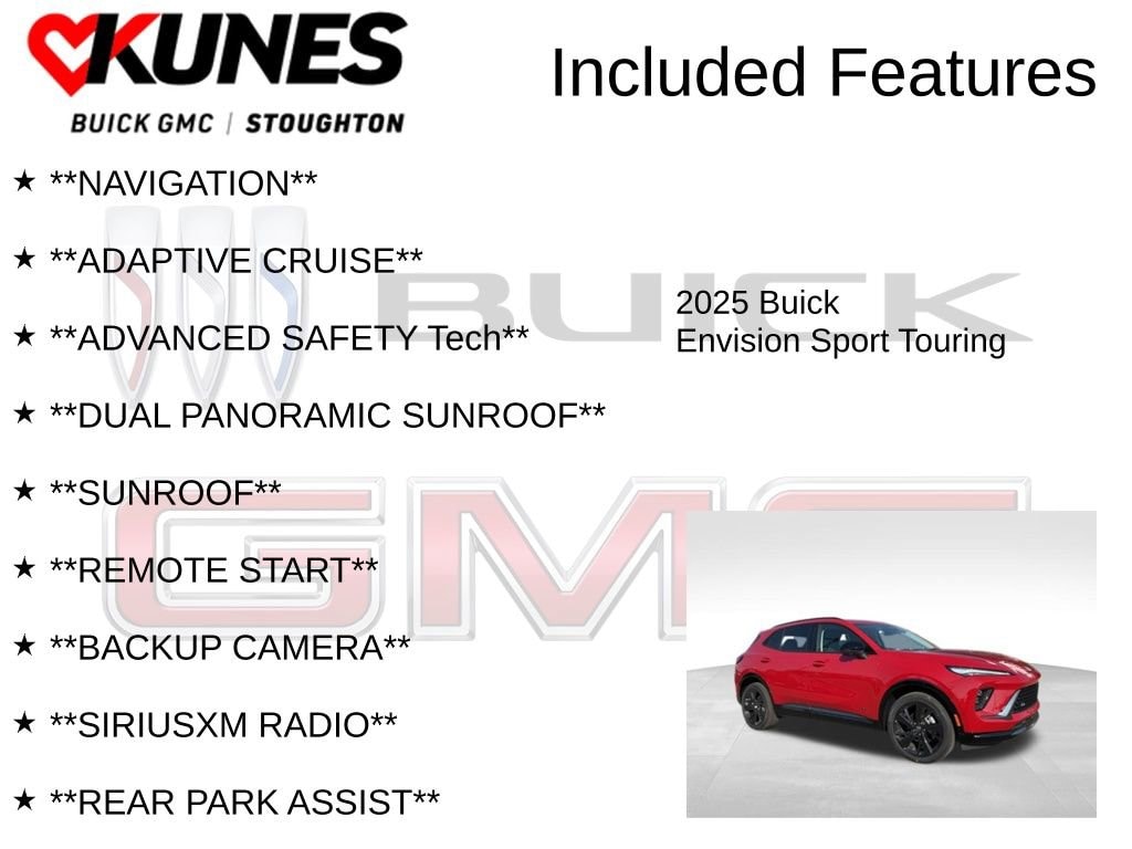 Used 2025 Buick Envision Sport Touring SUV
