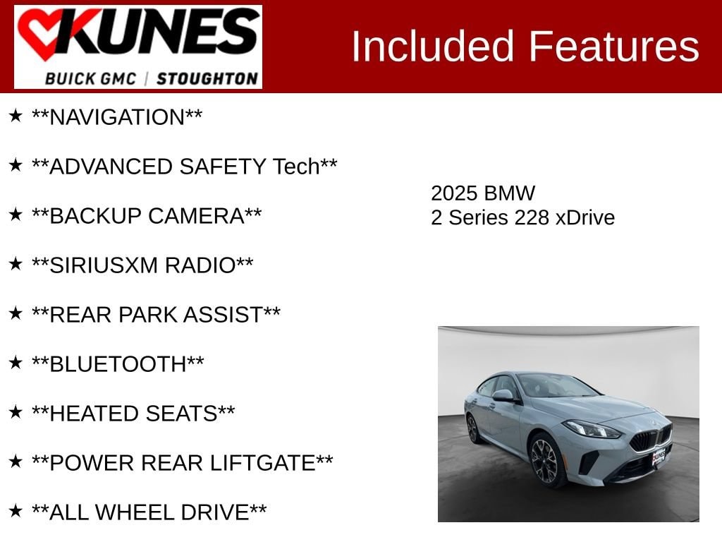 Used 2025 BMW 2 Series 228 xDrive