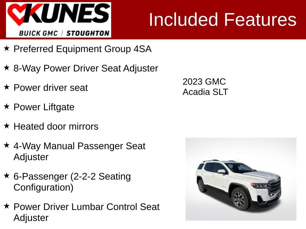 Used 2023 GMC Acadia SLT SUV