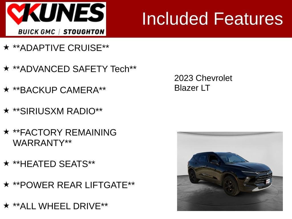 Used 2023 Chevrolet Blazer LT SUV