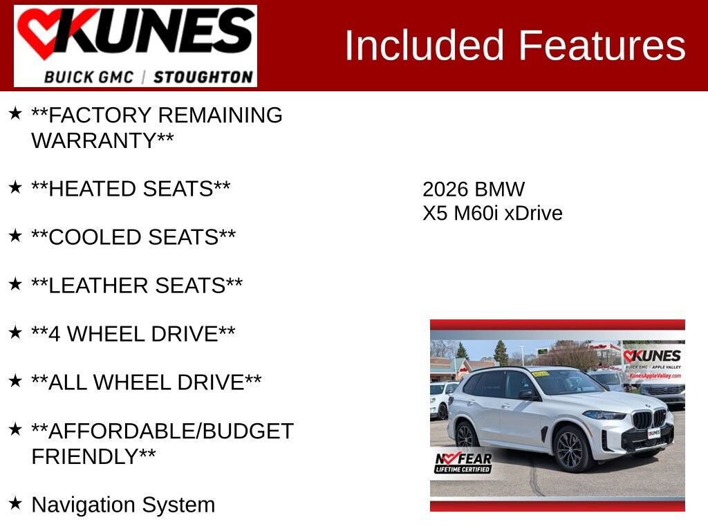 Used 2026 BMW X5 M60i