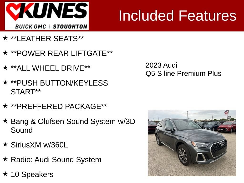 Used 2023 Audi Q5 S Line Premium Plus