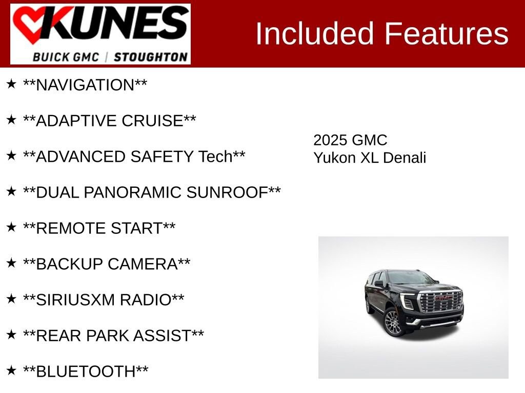Used 2025 GMC Yukon XL Denali SUV