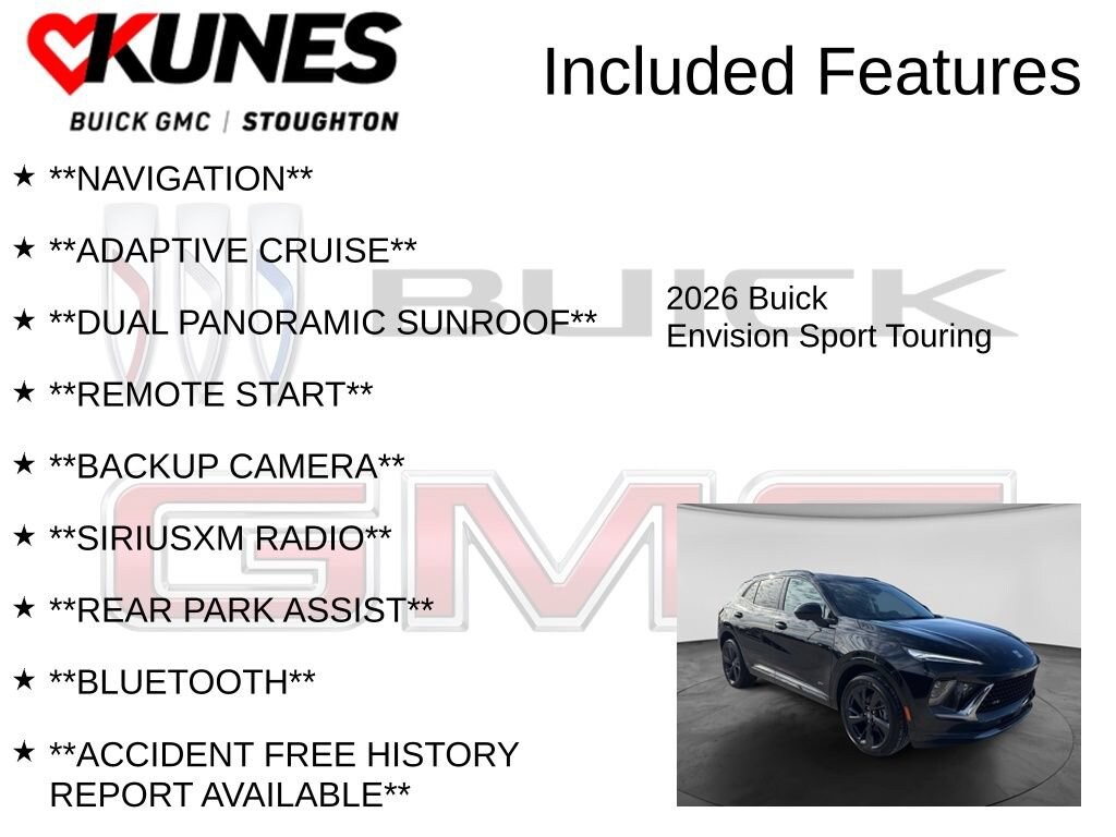 Used 2026 Buick Envision Sport Touring SUV