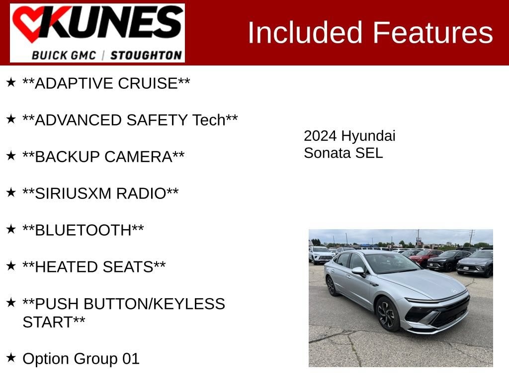 Used 2024 Hyundai Sonata SEL