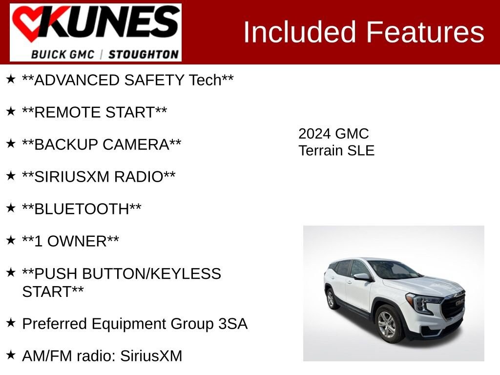 Used 2024 GMC Terrain SLE SUV
