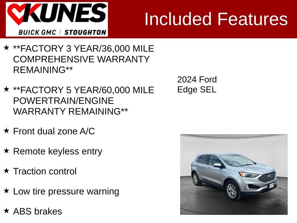 Used 2024 Ford Edge SEL