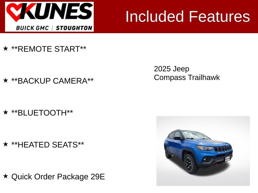 Used 2025 Jeep Compass Trailhawk