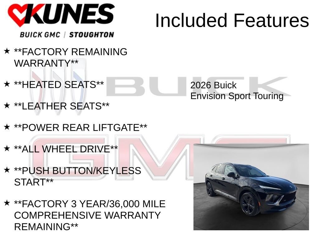 Used 2026 Buick Envision Sport Touring SUV