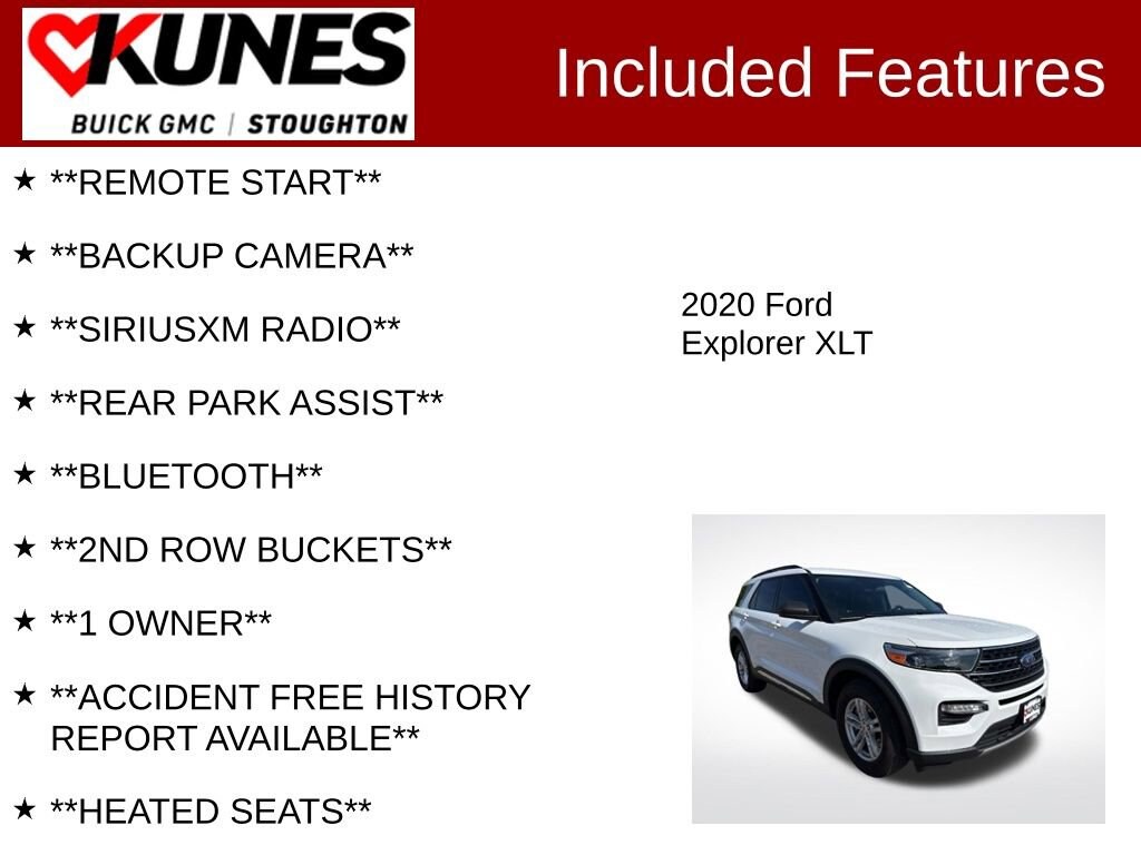 Used 2020 Ford Explorer XLT