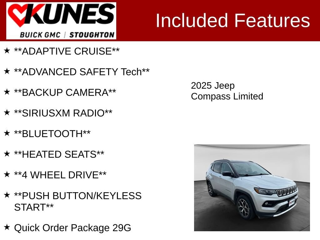 Used 2025 Jeep Compass Limited